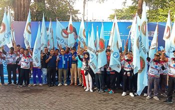 Ribuan Relawan Meriahkan Apel Akbar dan Pesta Rakyat untuk Kemenangan Luthfi-Yasin