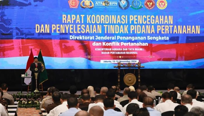 Menteri ATR/BPN Nusron Wahid Tegaskan Pemberantasan Mafia Tanah