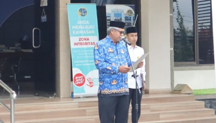 Kantor Pertanahan Kota Tasikmalaya Gelar Upacara HUT Ke-53 KORPRI dengan Semangat Korpri untuk Indonesia