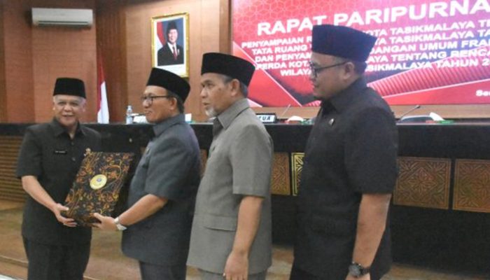 DPRD Kota Tasikmalaya Bahas Raperda Tata Ruang Wilayah 2024-2044, Wujudkan Kota Berkelanjutan