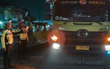 Antisipasi Nataru Macet, Polres Tasikmalaya Terapkan Rekayasa Lalu Lintas di Jalur Selatan