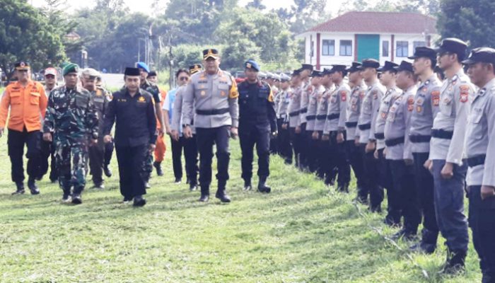 Jelang Natal dan Tahun Baru, 700 Personel Gabungan Siaga di Kabupaten Tasikmalaya