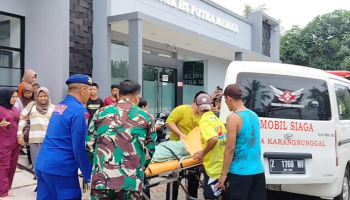 Respons Cepat Babinsa Koramil 1225 Cipatujah dalam Menangani Insiden di Pantai Sindangkerta