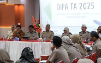 Tingkatkan Layanan Pertanahan, Kanwil BPN Jawa Barat Gelar Rapat Persiapan