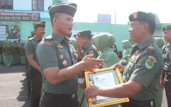 Dandim 0612 Tasikmalaya Pimpin Upacara Khidmat Pelepasan Personel dan Serah Terima Jabatan