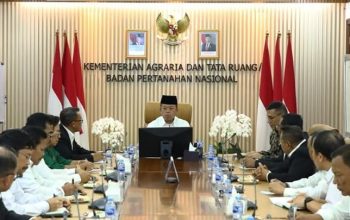 Nusron Wahid Berikan Pengarahan kepada Kepala Kantor Wilayah BPN Provinsi yang Baru Dilantik