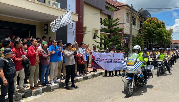 Polres Tasikmalaya Rangkul Mahasiswa dan OKP dalam Aksi Sosial dan Perdamaian