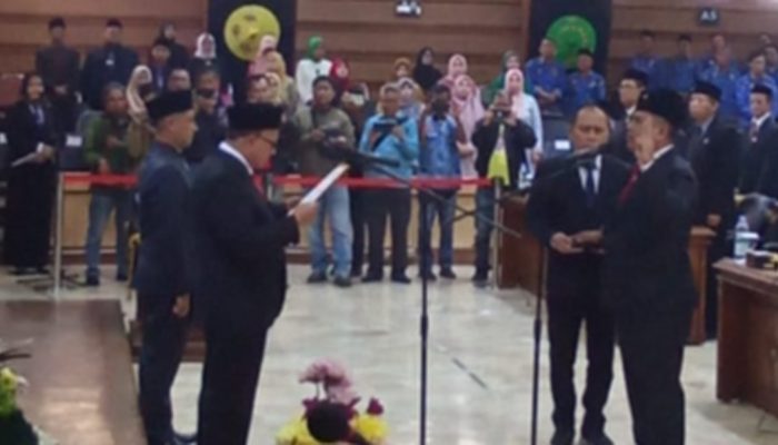 Resmi Dilantik Jadi Anggota DPRD, Kepler Sianturi Siap Wujudkan Trisakti di Kota Tasikmalaya