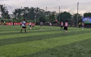 Sinergi di Lapangan, Polres Tasikmalaya dan Pokja Bertanding Mini Soccer Sambut Ramadhan