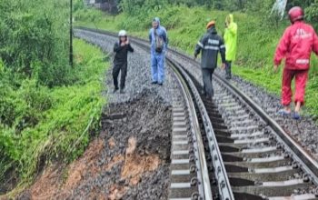 Jalur KA Ciamis–Manonjaya Ditutup Sementara Akibat Gogosan, KAI Daop 2 Prioritaskan Keselamatan