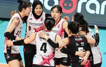 Megawati Hangestri dan Red Sparks Fokus Kunci Runner-Up Liga Voli Korea