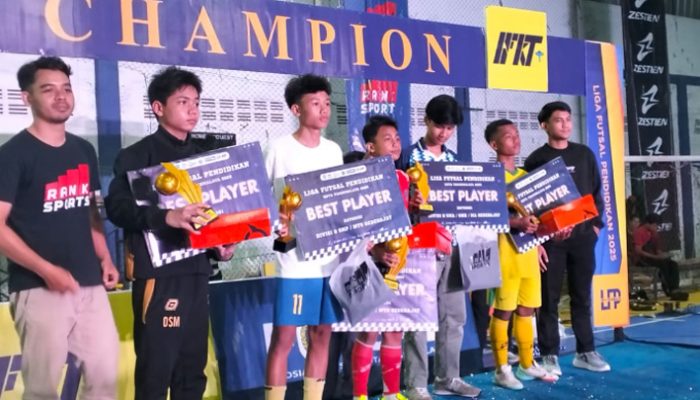 Liga Futsal Pendidikan Tasikmalaya Tutup Musim, Fokus Pembinaan Usia Dini