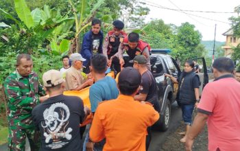 Setelah Dua Hari Pencarian, Jasad Pemancing yang Hanyut di Sungai Cipalu Ditemukan