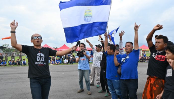 Lanud Wiriadinata Jadi Lautan Bobotoh, Nobar Persib Berubah Jadi Festival Semangat Persatuan