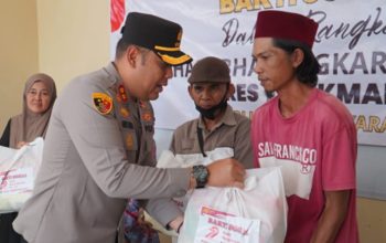 Polres Tasikmalaya Bagikan 160 Paket Sembako di Momen Hari Bhayangkara ke-79