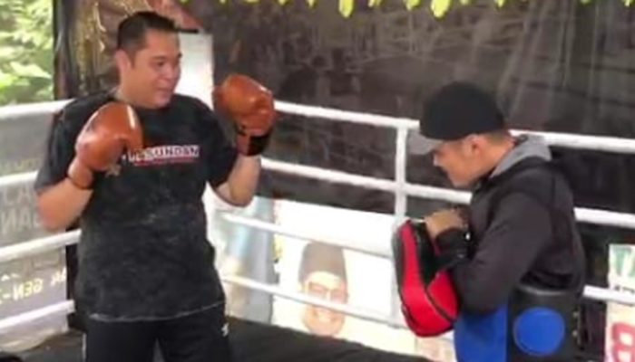 Dukung Muaythai, Kapolres Tasikmalaya Buka Sparing Day dan Ajak Remaja Berprestasi Positif