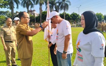 Dilepas Wali Kota, Kontingen KORMI Tasikmalaya Berangkat ke FORNAS VIII