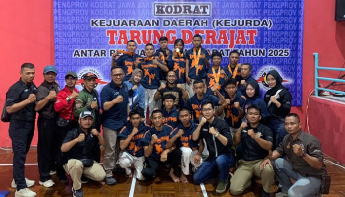 Tasikmalaya Raih 3 Emas di Kejurda Tarung Derajat Jabar 2025, Siap Tancap Gas Menuju Porprov