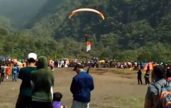 Merah Putih Berkibar di Langit Galunggung, TAPA 2025 Meriahkan HUT ke-80 RI