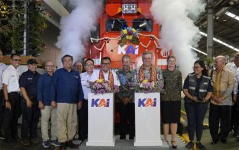 KAI Resmikan Lokomotif Baru untuk Perkuat Angkutan Batu Bara dan Sistem Logistik Nasional