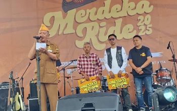 Merdeka Ride Tasikmalaya, Komunitas Motor Priangan Timur Satukan Semangat Nasionalisme dan Ekologi