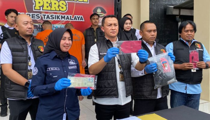 Residivis dan Komplotan Curanmor Dibekuk, 10 Motor Diamankan Satreskrim Polres Tasikmalaya