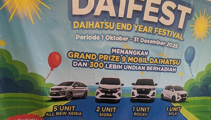Buruan ke DAIFEST 2025, Saatnya Ganti Mobil dan Menang Grand Prize