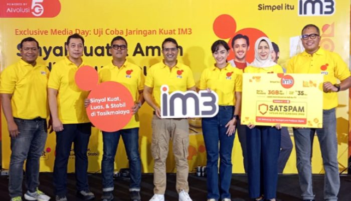IM3 Luncurkan Kartu Perdana 3GB dengan Perlindungan Digital SATSPAM di Tasikmalaya