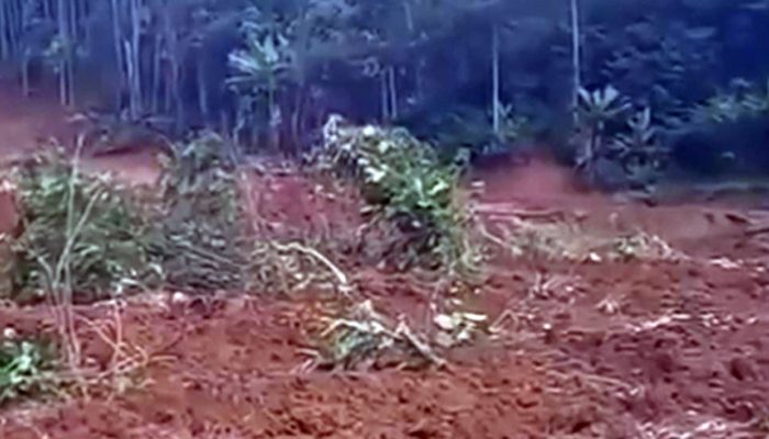 Tanah Longsor Satu Hektare di Cisayong, Warga Diminta Tetap Waspada