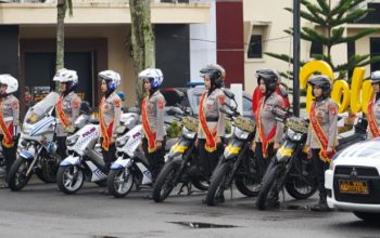 Sentuhan Humanis Polwan di Jalanan, Polres Tasikmalaya Hadirkan Patroli Mojang Lodaya Ciwulan