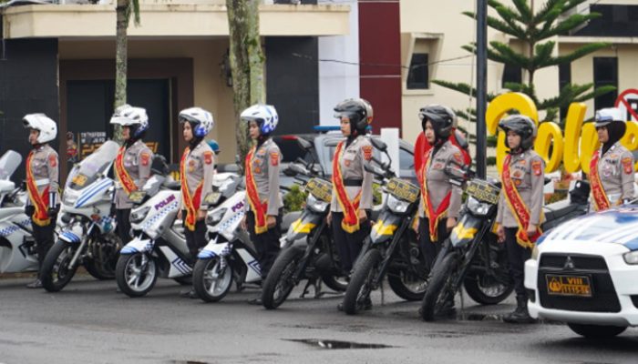 Sentuhan Humanis Polwan di Jalanan, Polres Tasikmalaya Hadirkan Patroli Mojang Lodaya Ciwulan