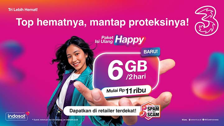 Indosat Luncurkan Layanan Internet Cepat dan Murah dengan IM3 dan Tri