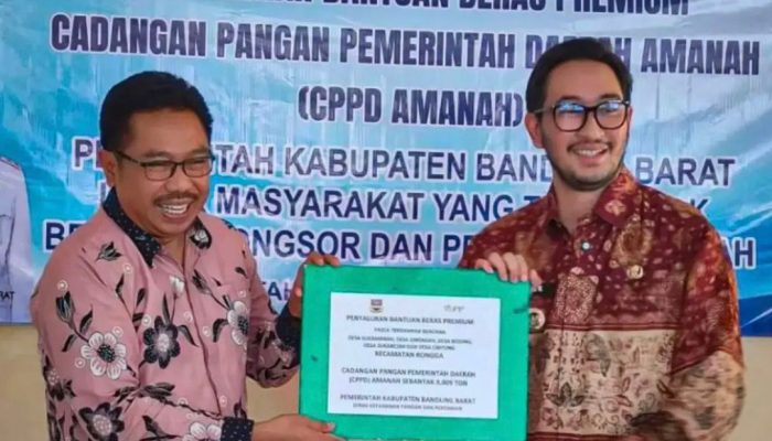 Bantuan Pangan Pemkab Bandung Barat Ringankan Beban Warga Rongga