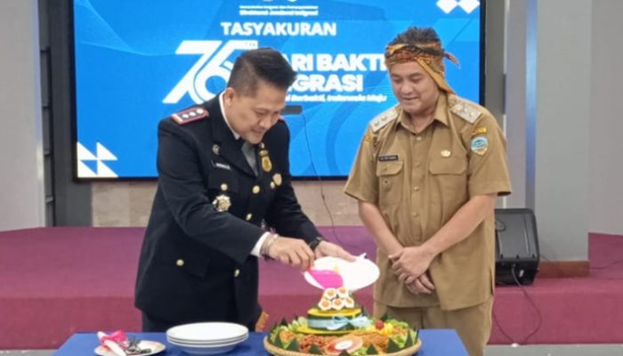 Imigrasi Tasikmalaya Rayakan HUT ke-76 secara Sederhana, Raih WBK Jadi Kado Istimewa