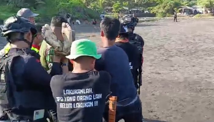 Libur Lebaran Berujung Duka, PNS Tewas Tenggelam Saat Selamatkan Bocah di Pantai Padabumi Tasikmalaya