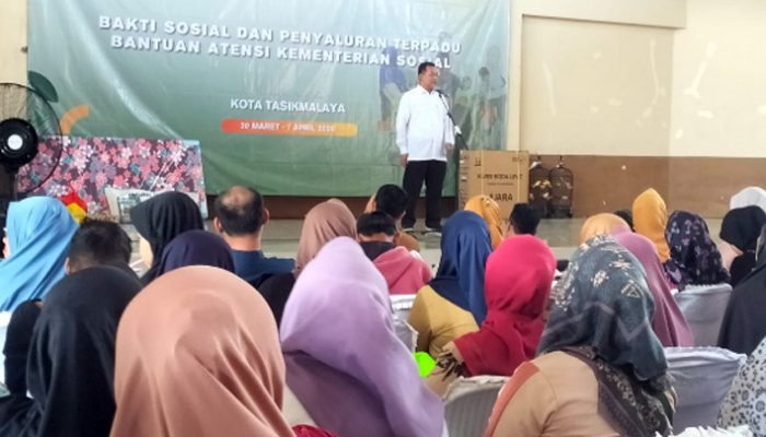 Program ATENSI Kemensos Disalurkan di Tasikmalaya, Fokus pada Kelompok Rentan