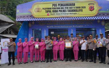 Jelang Puncak Arus Mudik 2026, Kapolres Tasikmalaya Tinjau Pos Tapal Kuda dan Singaparna