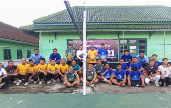 Sambut Hari Bakti Pemasyarakatan, Lapas Tasikmalaya Adakan Turnamen Voli