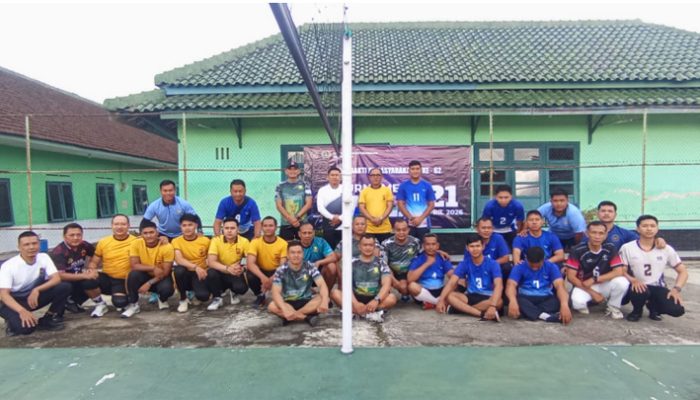 Sambut Hari Bakti Pemasyarakatan, Lapas Tasikmalaya Adakan Turnamen Voli