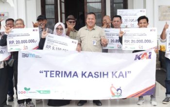 TJSL KAI Daop 2 Tembus Rp1,1 Miliar, Sasar Pendidikan hingga Lingkungan