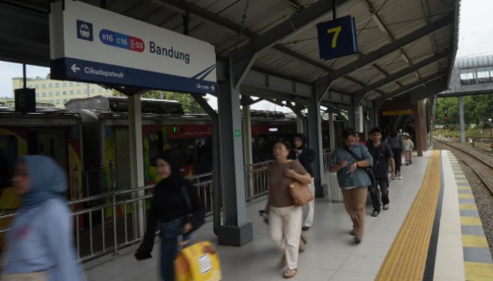 Mobilitas Tinggi Saat Lebaran, KAI Daop 2 Bandung Layani Lebih dari 870 Ribu Penumpang