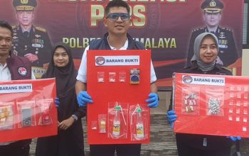 Pasutri Pengedar Sabu Ditangkap Polres Tasikmalaya, Paket Diberi Label Ukuran Baju