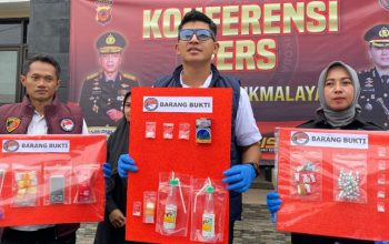 Modus Kode Hewan, Jaringan Sabu Lintas Daerah Dibongkar Polres Tasikmalaya