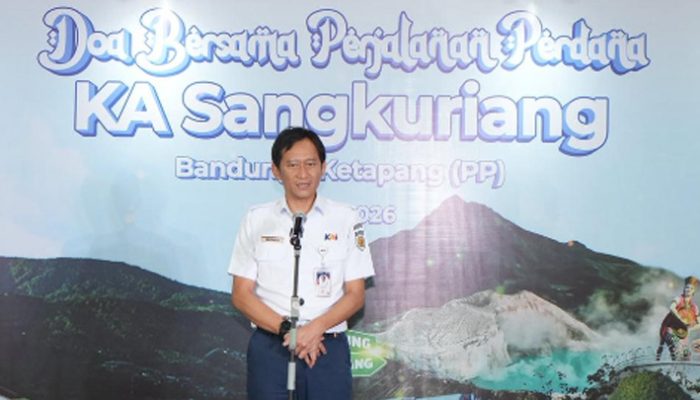 KA Sangkuriang Resmi Meluncur, Hubungkan Bandung hingga Banyuwangi