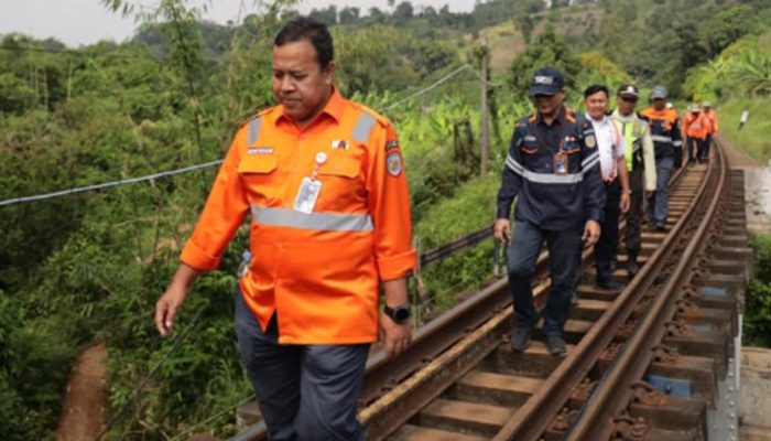 KAI Daop 2 Bandung Perketat Pengawasan Jalur, Keselamatan Perjalanan Jadi Prioritas