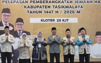 Lepas Kloter 29 KJT, Wabup Tasikmalaya Ingatkan Pentingnya Kebersamaan dan Kepedulian Antarjemaah