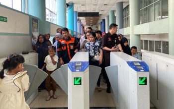 Tarif Mulai Rp5.000, Penumpang Stasiun Araskabu Terus Bertambah