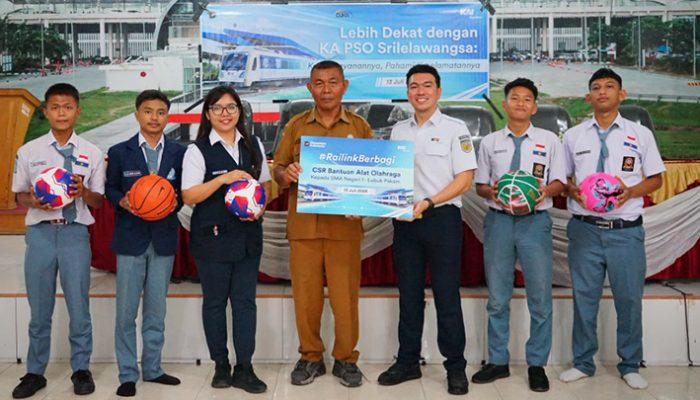 KAI Bandara Gandeng Pelajar Lubuk Pakam Bangun Budaya Keselamatan Perkeretaapian