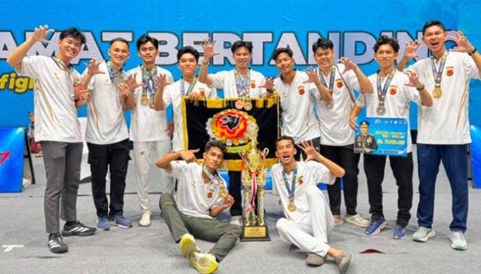 Anggota Satlantas Polres Tasikmalaya Bawa Polda Jabar Juara Umum Kapolri Cup Taekwondo 2026