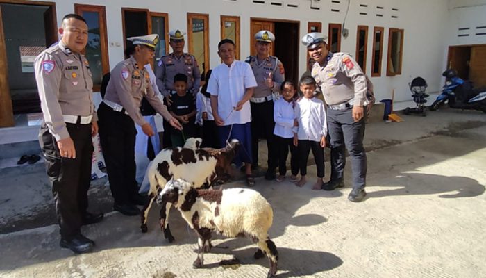 Program SUJUD Satlantas Polres Tasikmalaya Sasar Ketahanan Pangan Panti Asuhan
